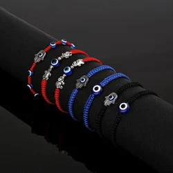 Noter Men Bracelet Adjustable Fatima Braclet Evil Eye Braslet Homme Hand Accessories Turkey Hamsa Brazalete Pulsera Hombre Gift