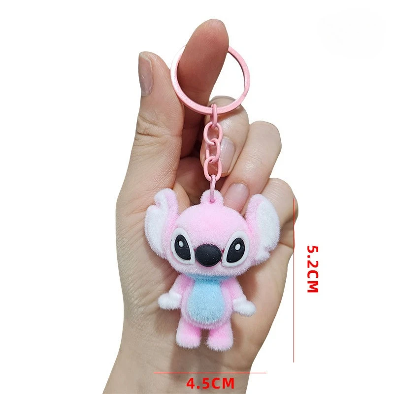 

Mini Stitch Keychain DIY Accessories 3D Cartoon Doll Car Bag Pendant Gift
