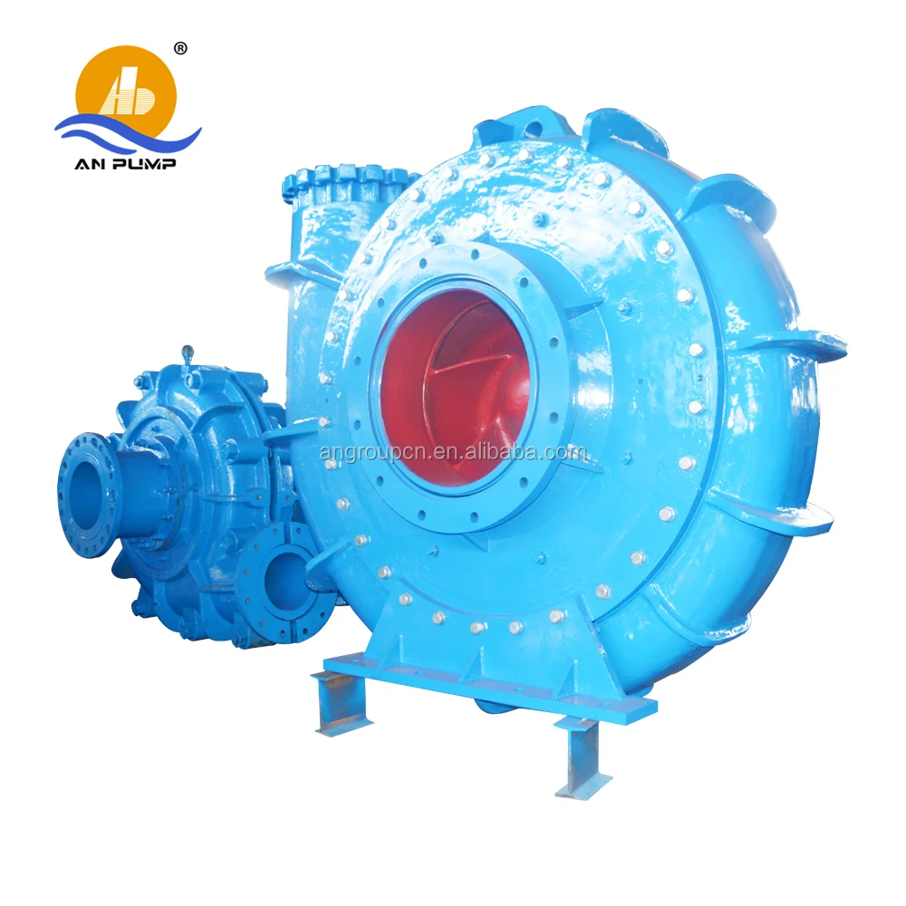 400mm Horizontal High-Pressure Centrifugal Pump For Dredging Sand Sucking With Diesel Engine Motor For Machining Mud Application