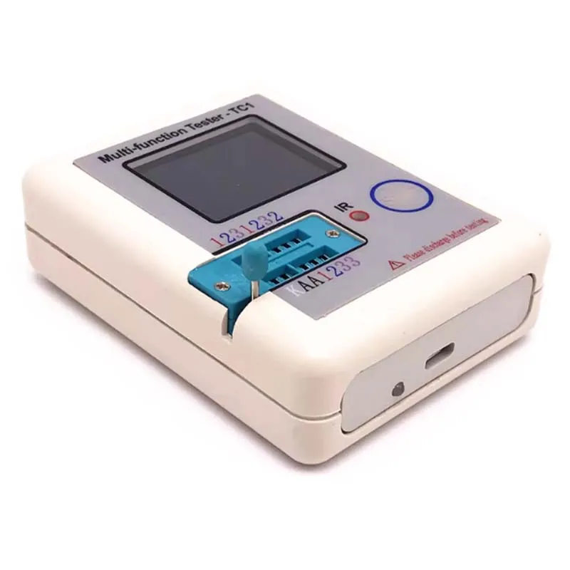 1.8 inch LCR-TC1 Multimeter Transistor Tester Diode Triode Condensator Weerstand MOSFET NPN PNP Triac MOS Test Meter