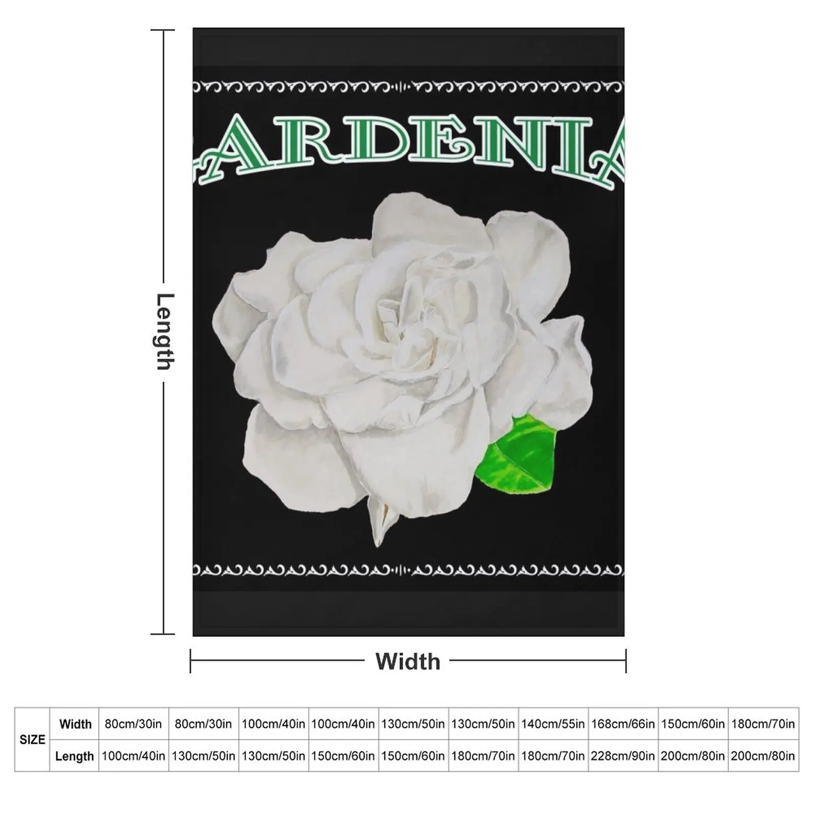 Gardenia Label Throw Blanket Sleeping Bag cosplay anime Flannel Fabric Summer For Baby Softest Blankets