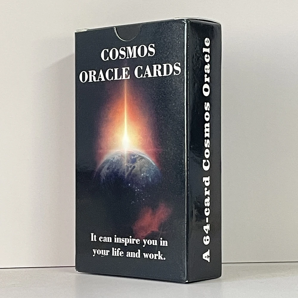 New Occult Cosmos Oracle Cards Keywords Prophet Prophecy Divination Tarot Deck 64-cards English Meaning on It Fortune Telling