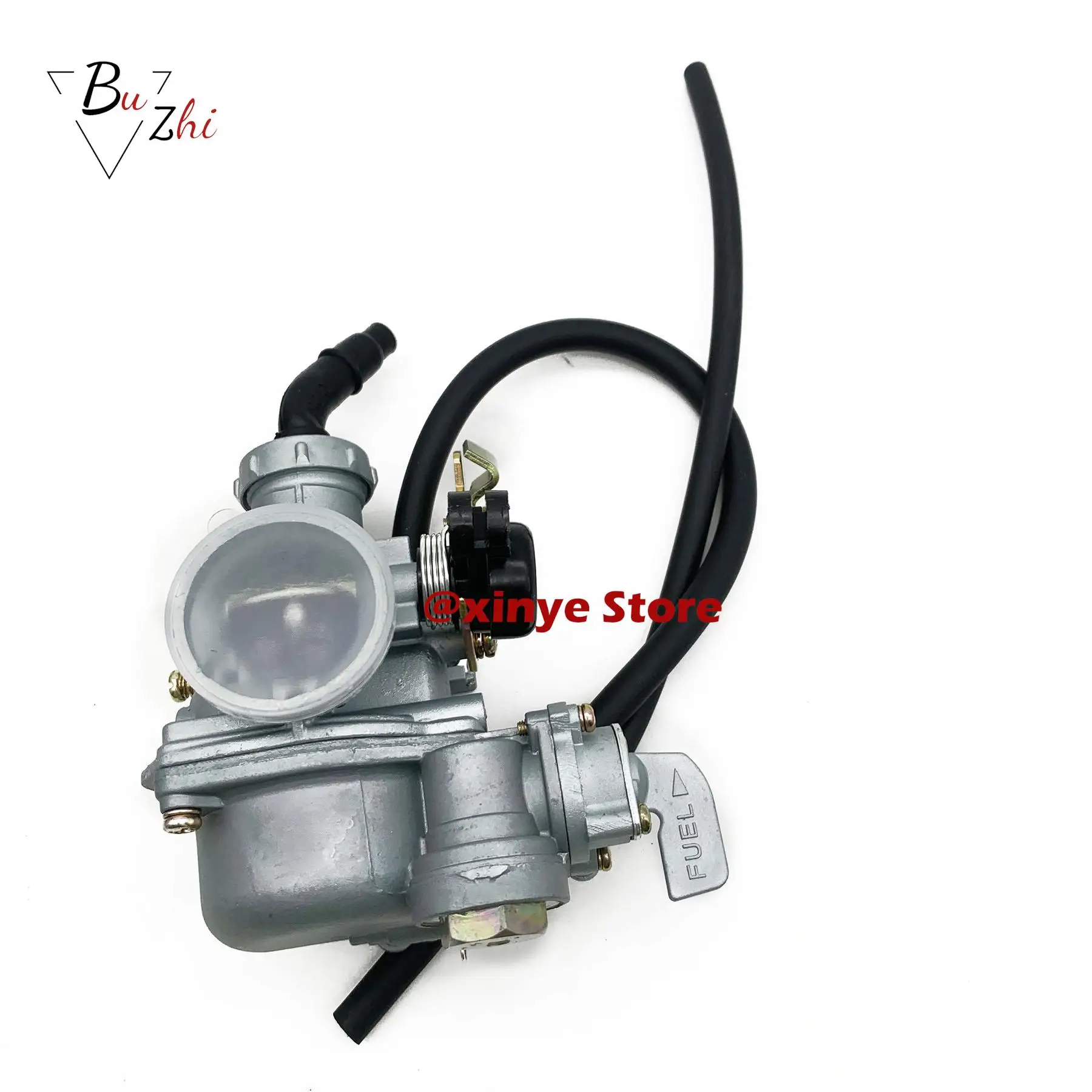 20mm Motorcycle Carburetor PZ20 Hand Cable Chock Carb With Oil Switch For 50cc-125cc Dirt Bike WAVE110 WAVE125 XRM110