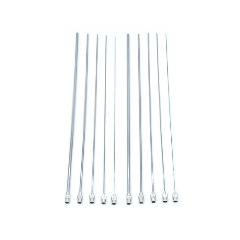 250mm stainless steel Syringe needle metal extended dispensing equipment syringe needle tube laboratory sampling long needle