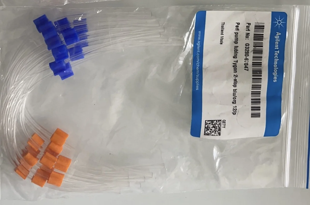 

Agilent ICP-MS Peristaltic Pump Tubing G3280-67047 Blue/Orange 0.25mm 12/pk