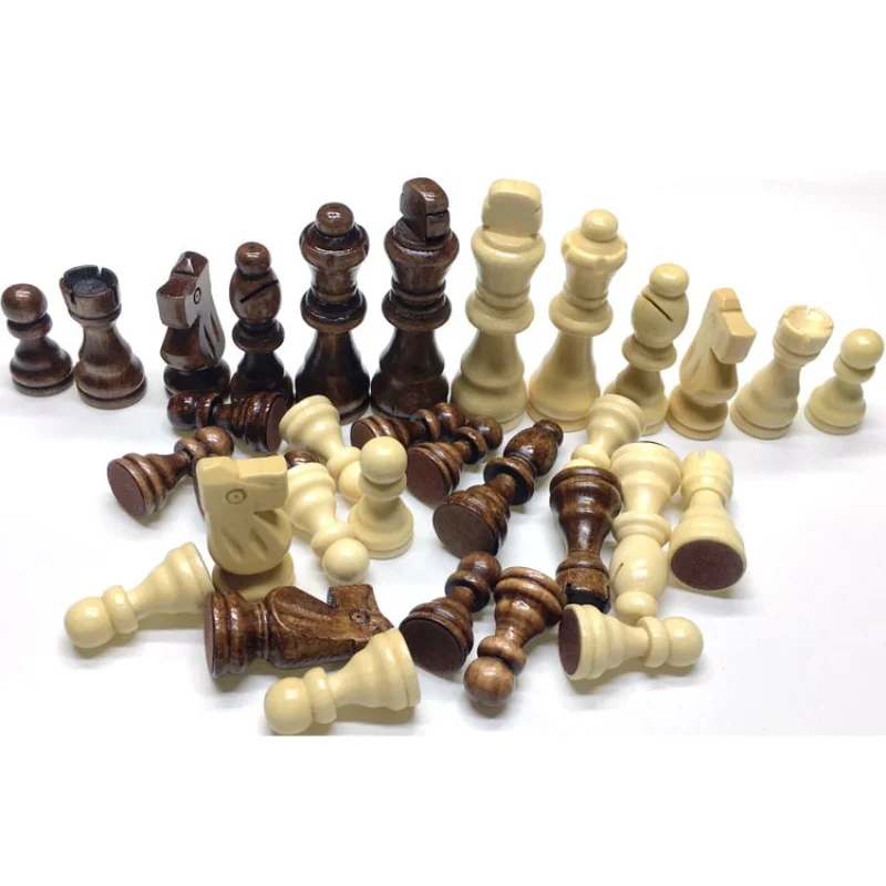 Wooden Chess Pieces Accessories, 3 Inch, Foreign Trade, Hot Sale