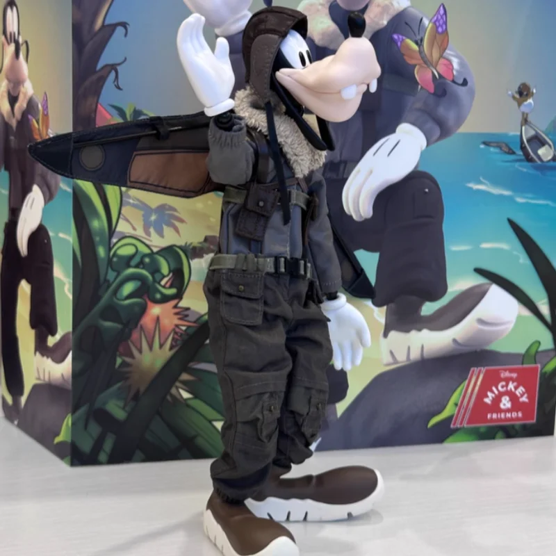 Disney City Escape Plan Camping Action Figure Donald Mickey Donald Duck Model Pvc Standbeeld Beweegbaar Gezamenlijk Decoratief Model Speelgoed