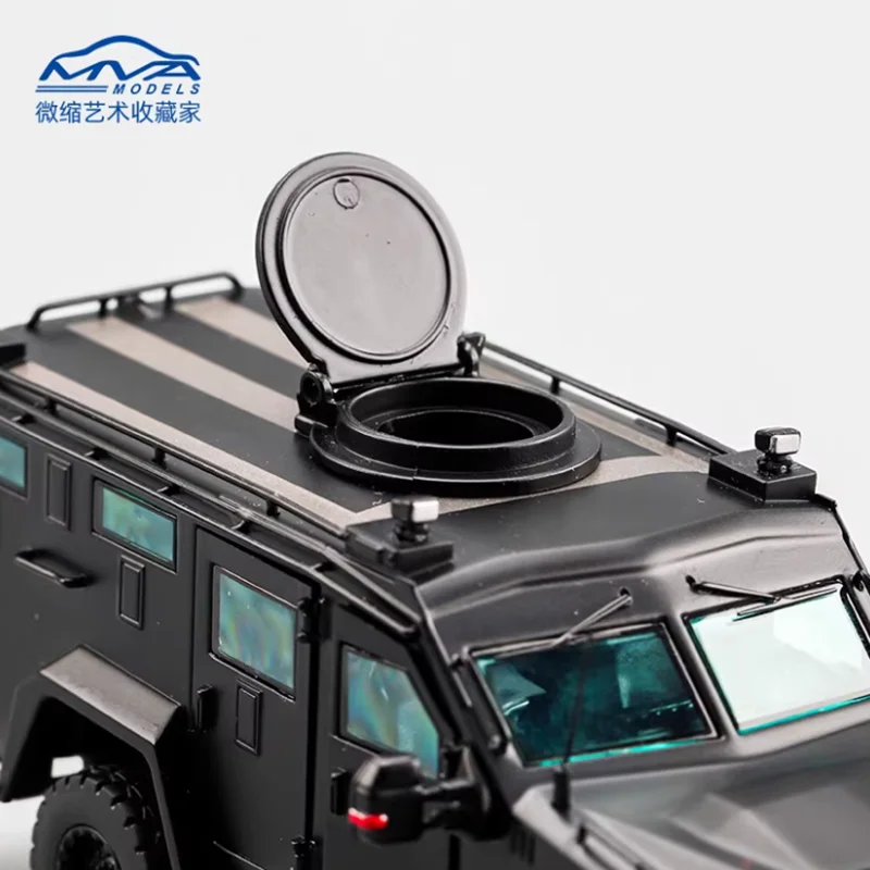 MVA Diecast 1:64 Scale Bearcat G3 Armored Vehicle Alloy Simulation Car Model Adult Collection Static Display Gift Decoration