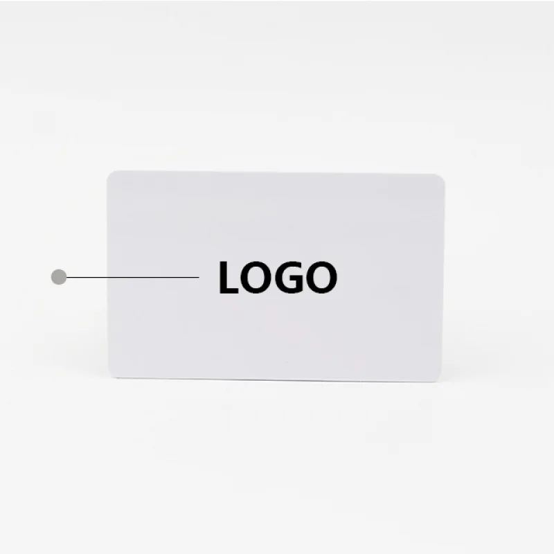 

100pcs Customized Printing LOGO Programmable Smart Blank White Card NFC Digital Business Card