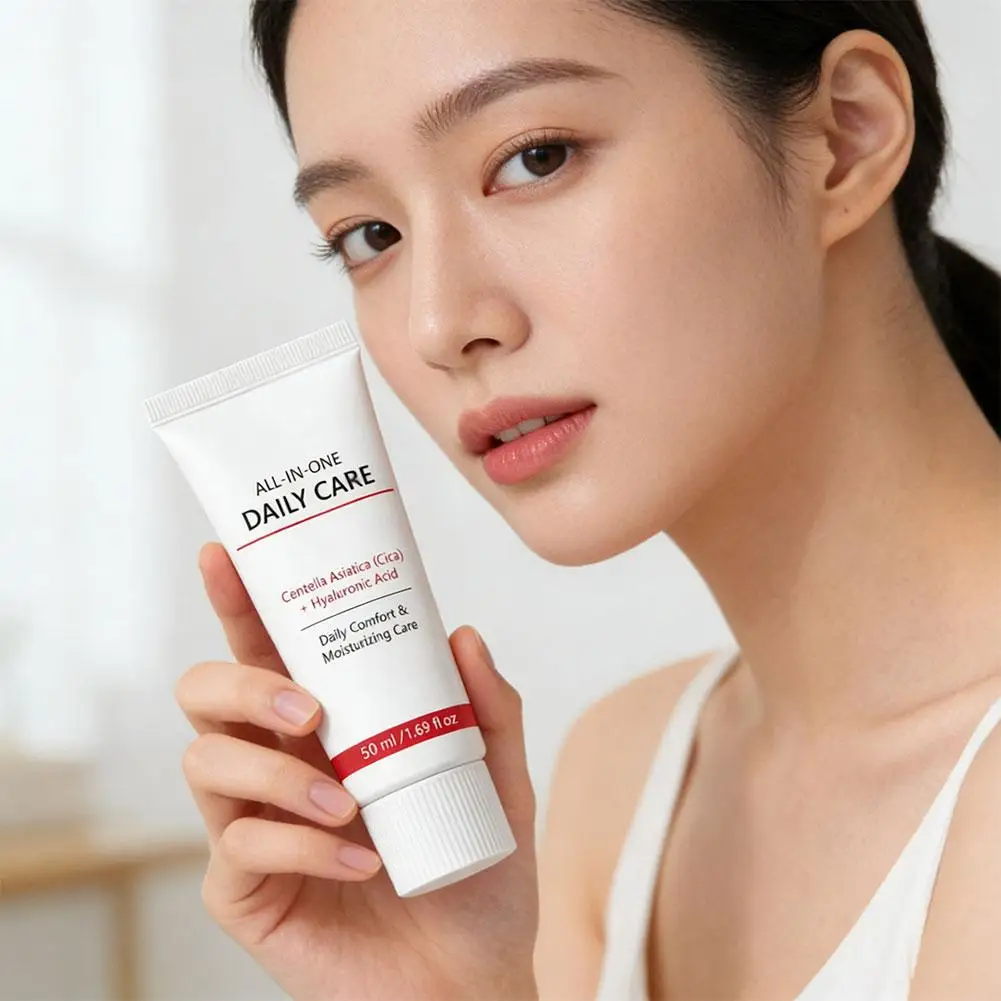 

Крем для ежедневного ухода Cica Hyaluronic Acid Multi Effect: восстановление барьера, глубокое увлажнение и разглаживание мелких морщин