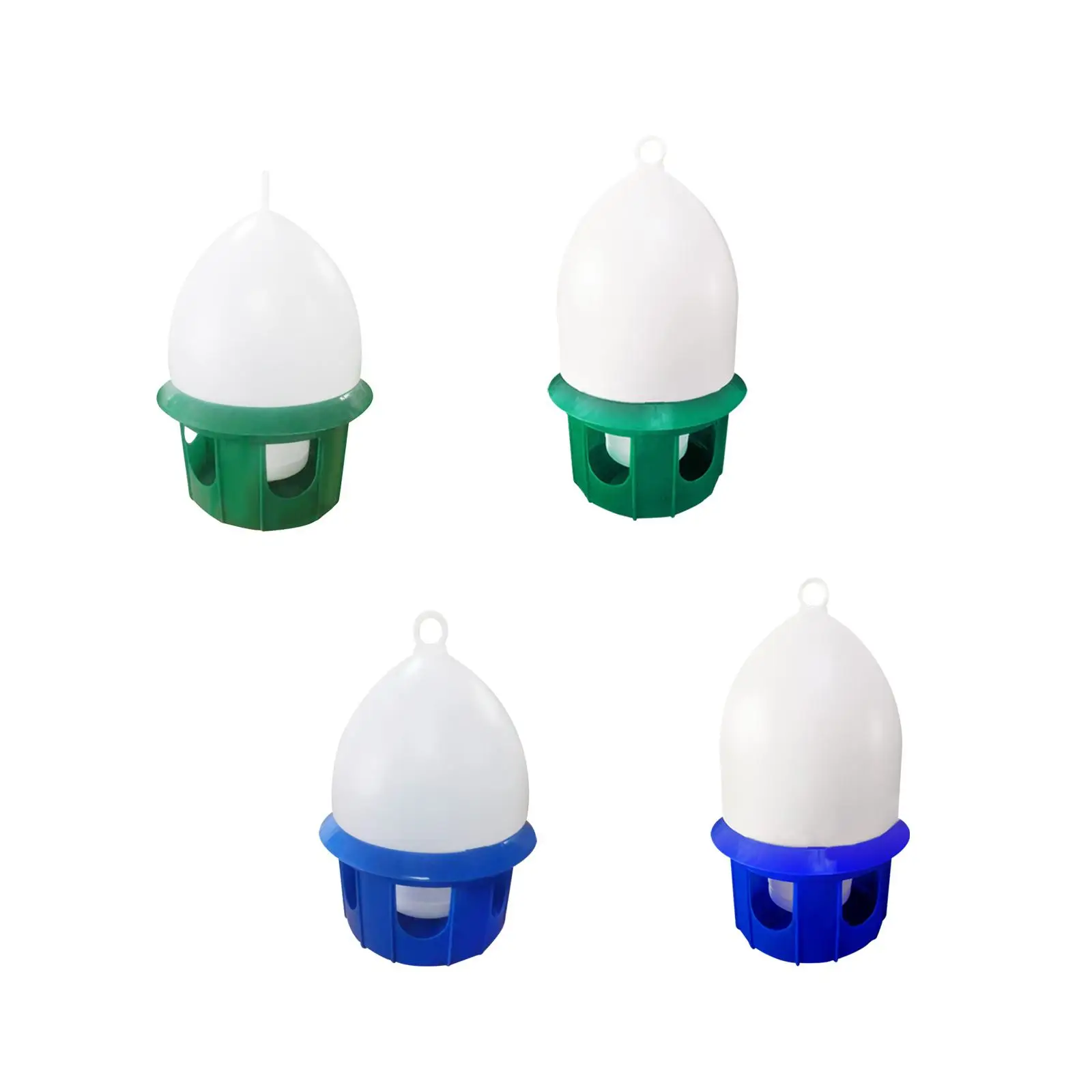 Bird Water Pot Automatic Drinker for Pigeons Lovebirds Parakeets Chickens Ducks Outdoor Aviary Cage Feeder Plastic Container