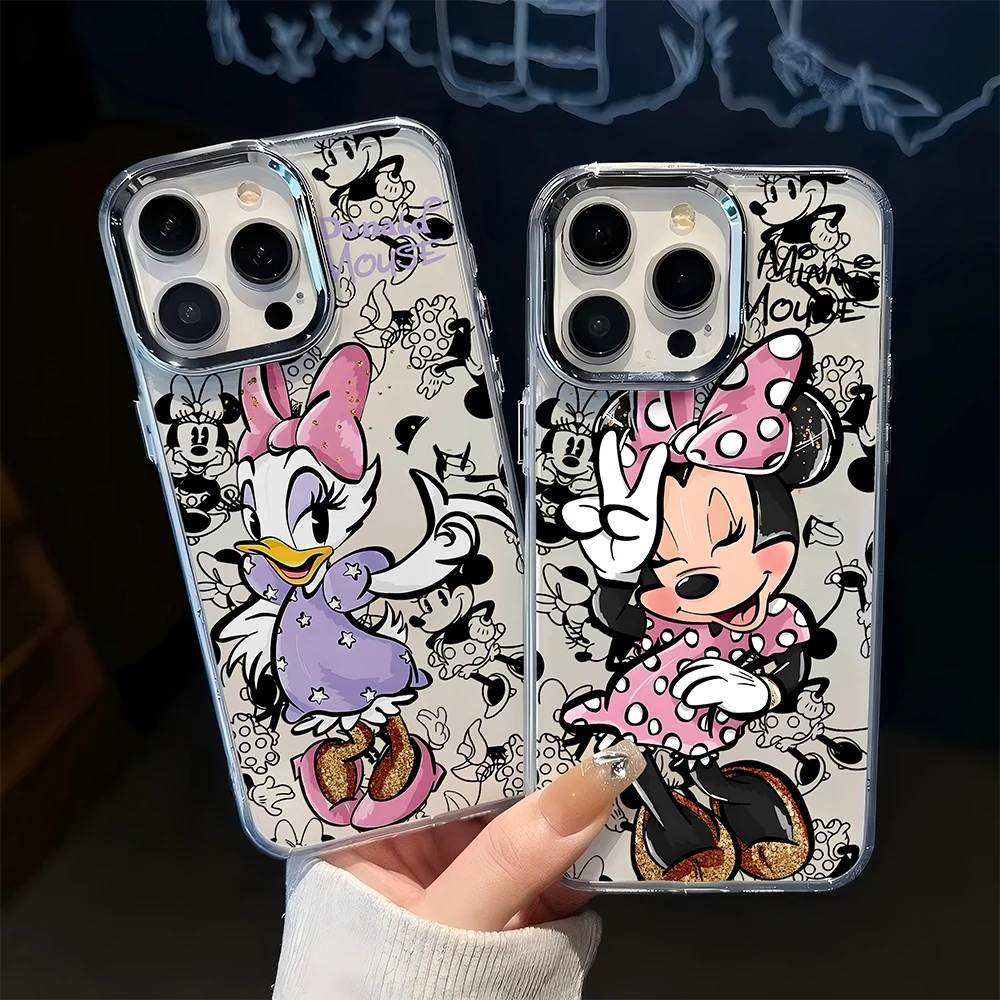Stylish Mickeys Minnies Mouse Phone Case for Samsung Galaxy S26 S25 S24 S23 S22 S21 S20 Note20 Ultra Edge Plus 4G 5G Soft Cover