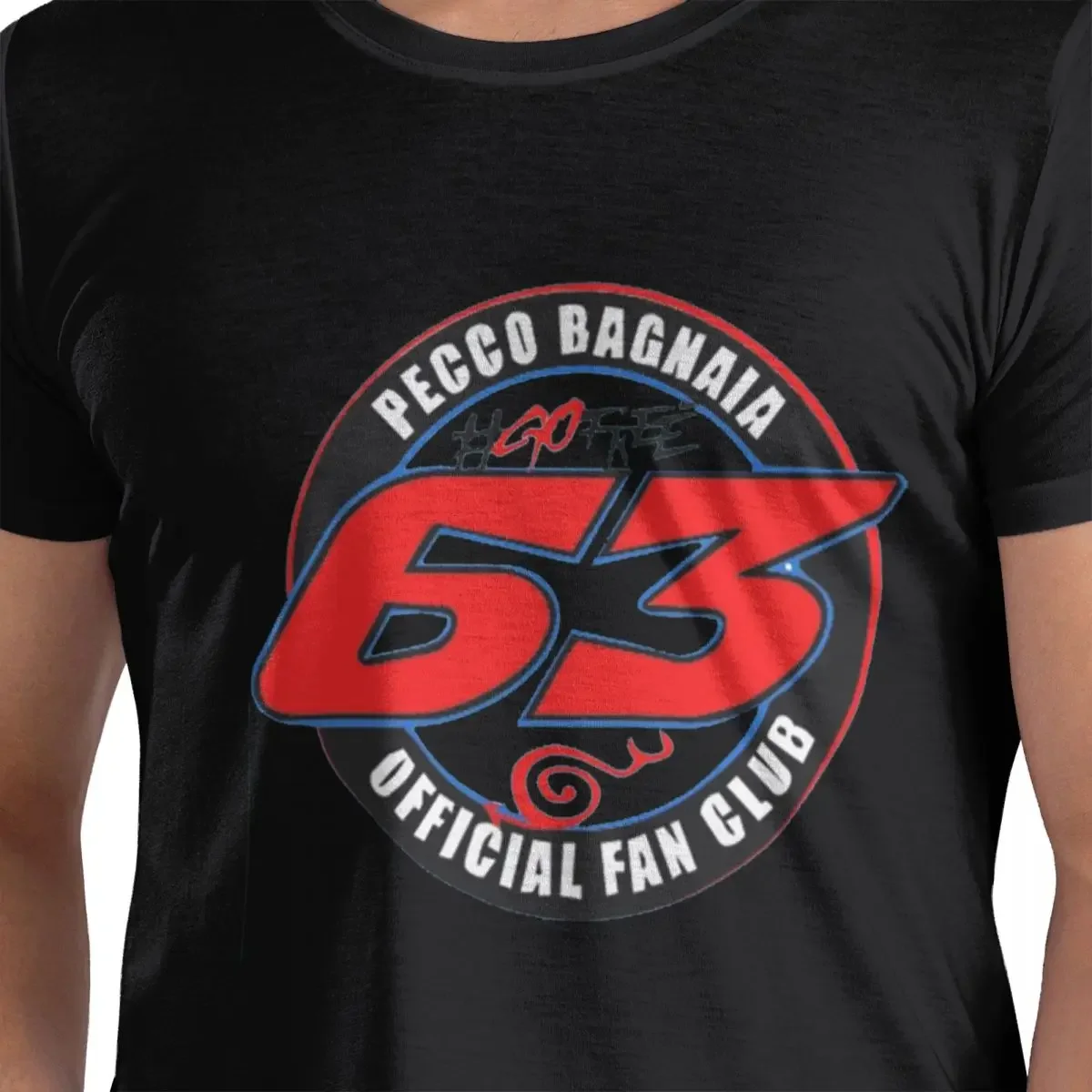 

Pecco Bagnaia 63 100% Cotton T-Shirt Men'sFashion T Shirts Men Round Neck Short Sleeve S-6XL
