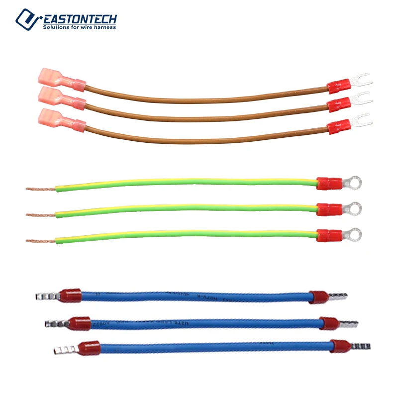 Strumenti di crimpatura terminali a doppia testa per controllo software FACTORY Macchina completamente automatica per spelafili per taglio cavi per AWG28-14