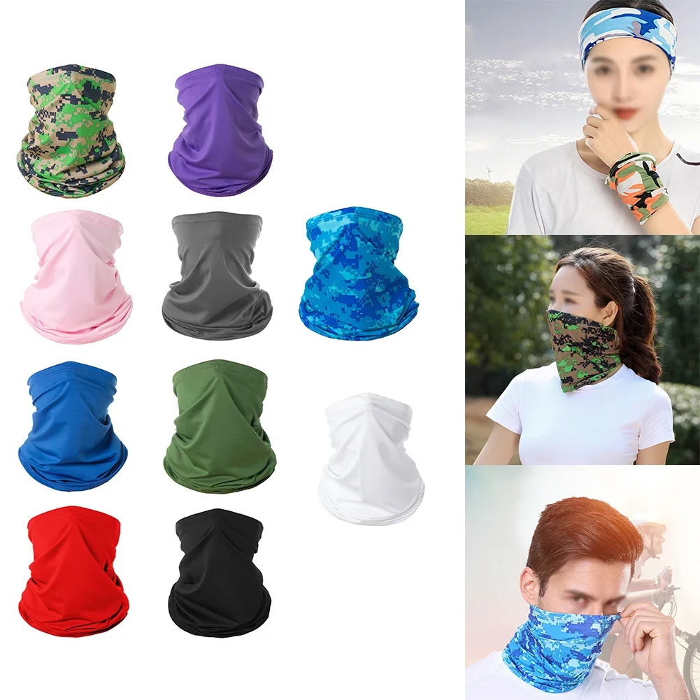 Neck Gaiter Pescoço Gaiter para Camping, Ciclismo Scarf, Proteção Scarf, Anti-vento e Areia, Confortável, Brand New