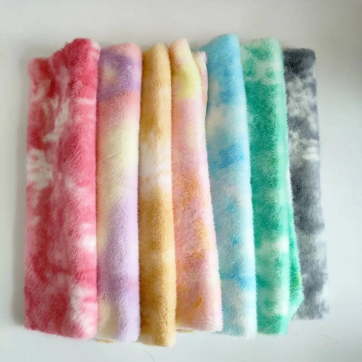 

45x45 см квадратная ткань из искусственного меха, плюшевый игрушечный материал, лохматая нашивка ручной работы, сделай сам, швейная подушка, чехол для косплея, шарф для одежды