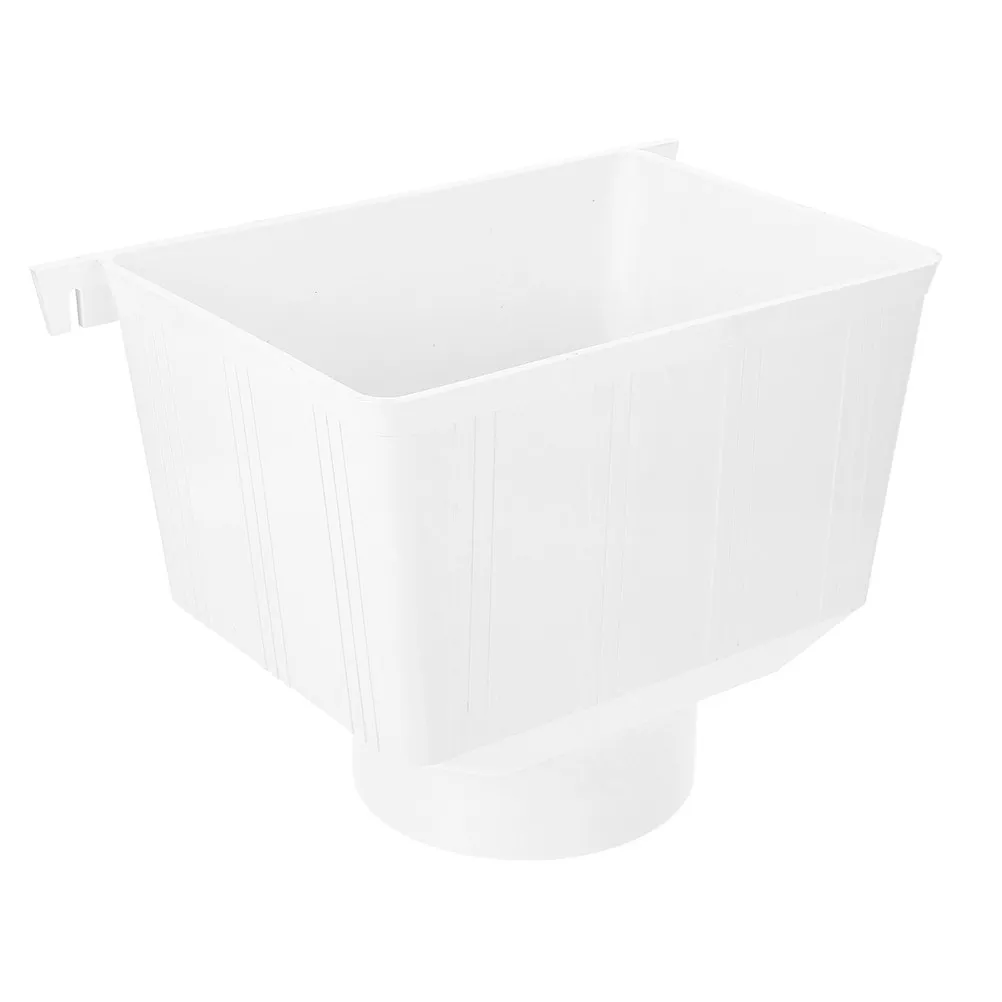 Rainwater Gutter Diverter Plastic Downspout Drain Water Collector for Garden Irrigation and Water Storage