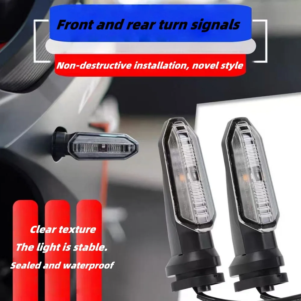 

Clignotant LED avant et arrière, accessoires de moto, signal lumineux, Honda CBR650R, CB650R, CB500X, F, XADV750