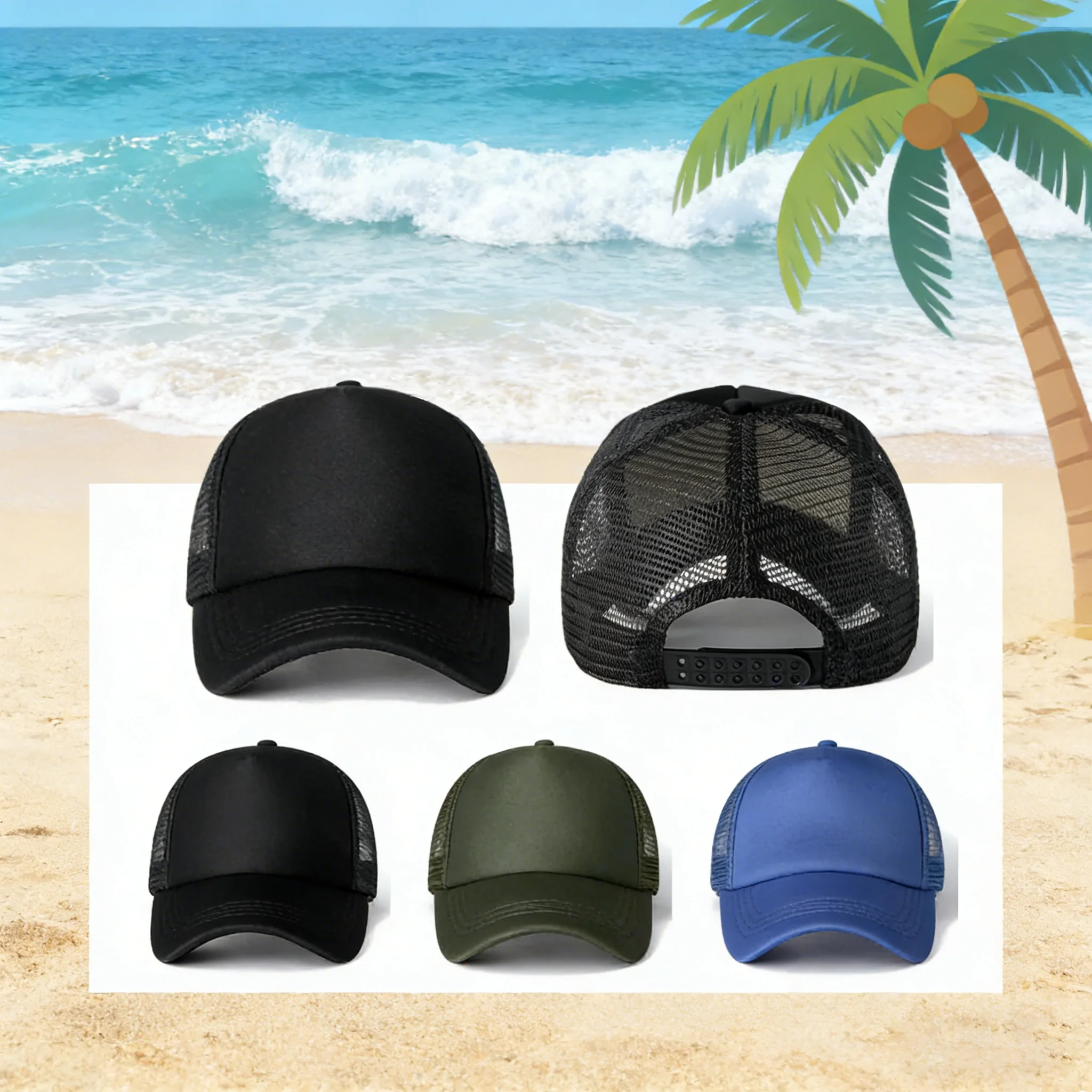 Trucker Cap Mesh - Gorra Unisex Modelo 2026, Gorra de