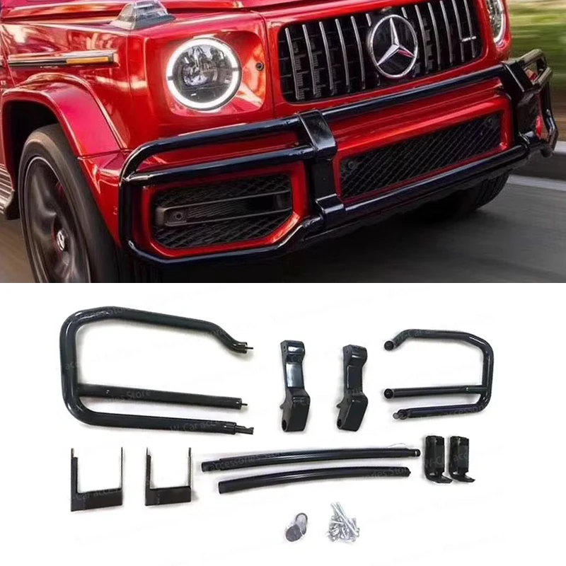 Car Accessories For Mercedes-Benz W464 G63 2018 2019 2020 2021 2022 2023 Front Bar Surrounding Bumper Front Guardrail Bumper