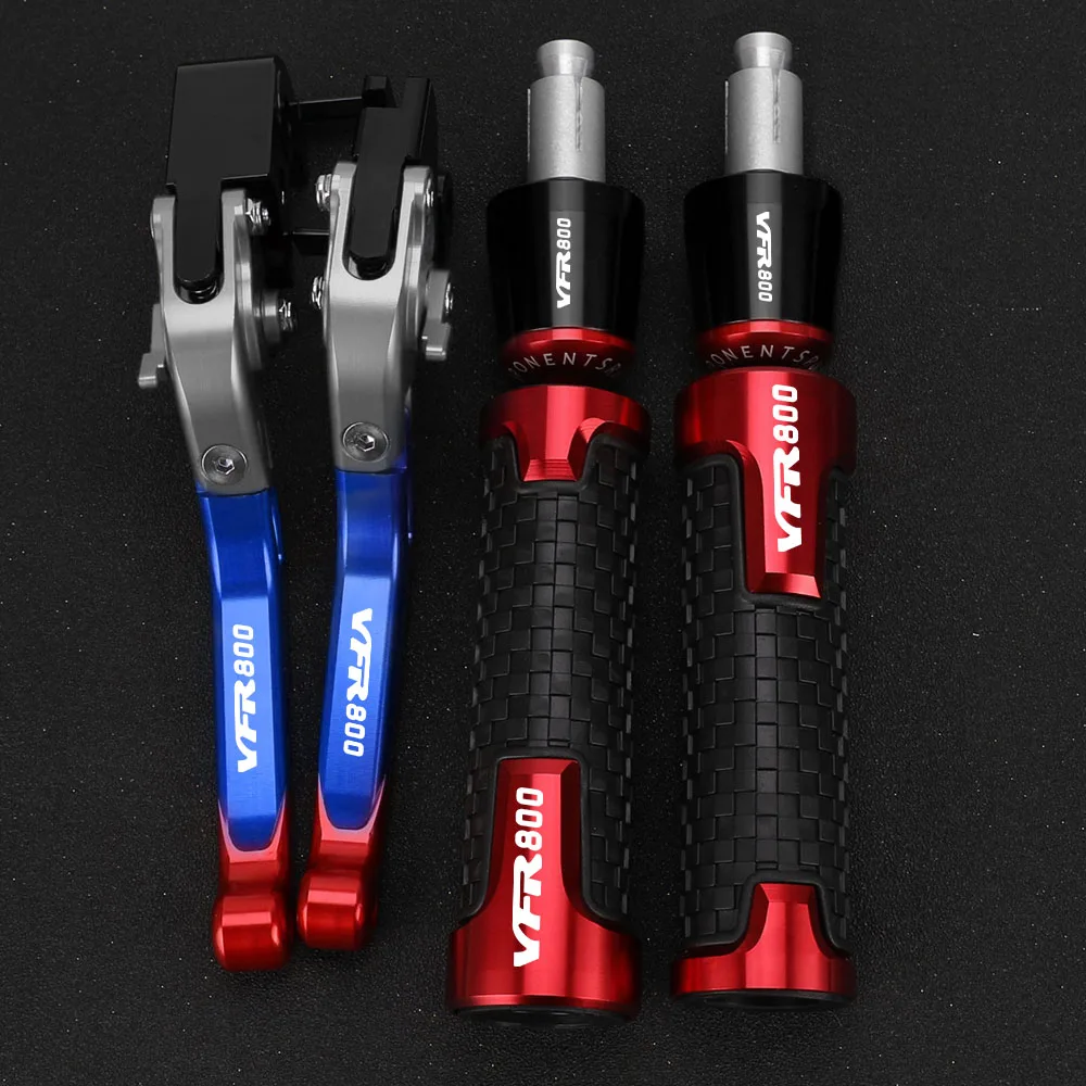 

VFR 800 For HONDA VFR800 VTEC 2002 2003 2004 2005 2006 2007 2008 Motorcycle Extendable Brake Clutch Levers Handlebar grips ends