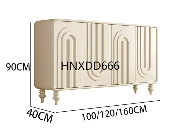 

French Cream Style Home Light Luxury Restaurant Simple Modern Bedroom Storage Cabinet