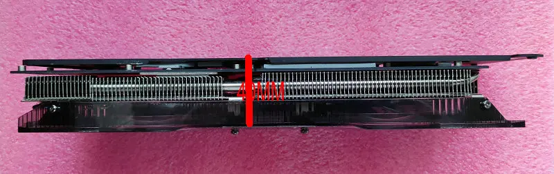 Оригинальная задняя панель кулера для видеокарты EVGA RTX2080Ti