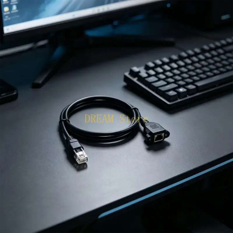 Cat6E Wire Networking Extension Cable for Home and Office Layouts Connection Best Sale