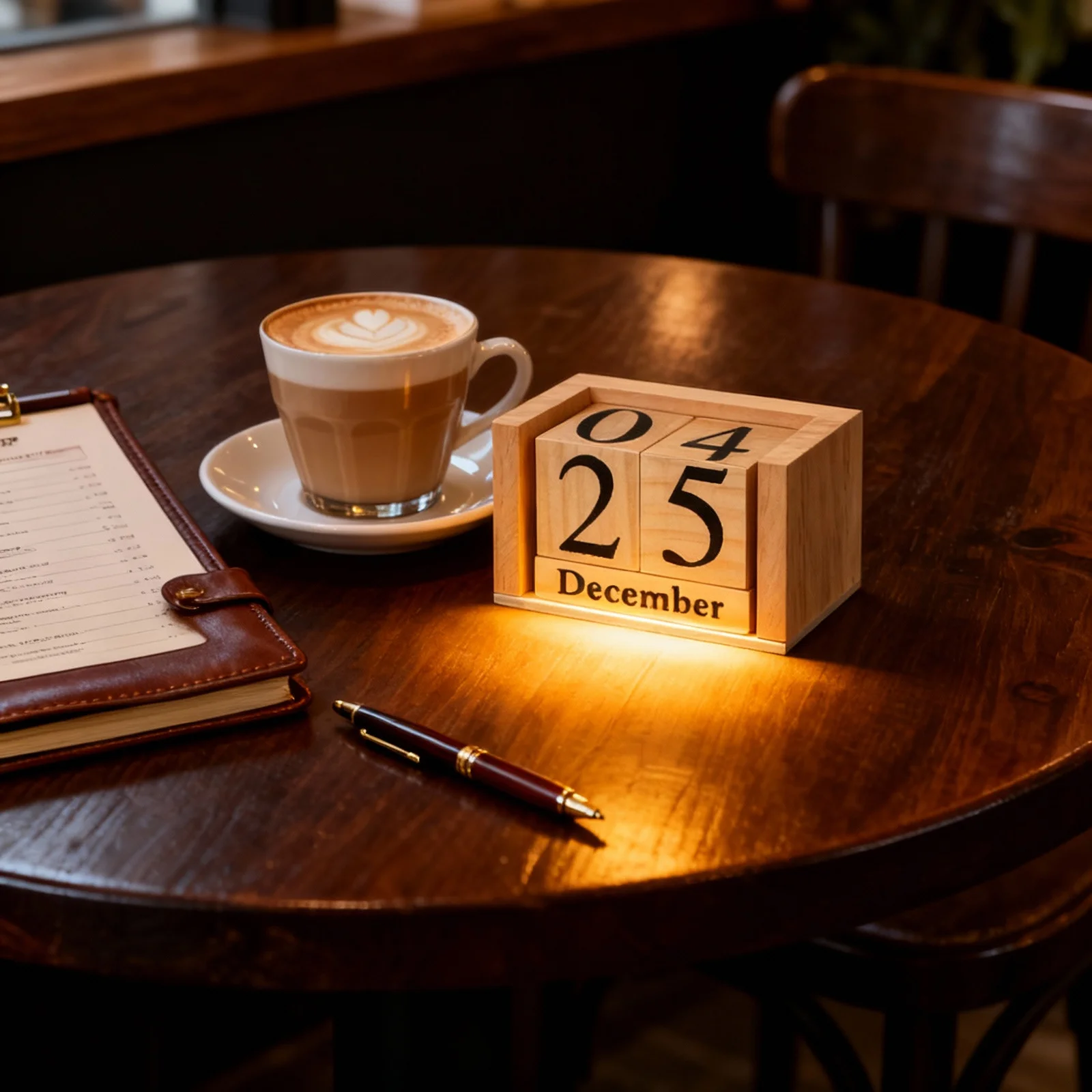 

Wooden Block Desktop Decor European Style Perpetual Office Standing Table Calendar For Home Office Supply Wood Block Calendar