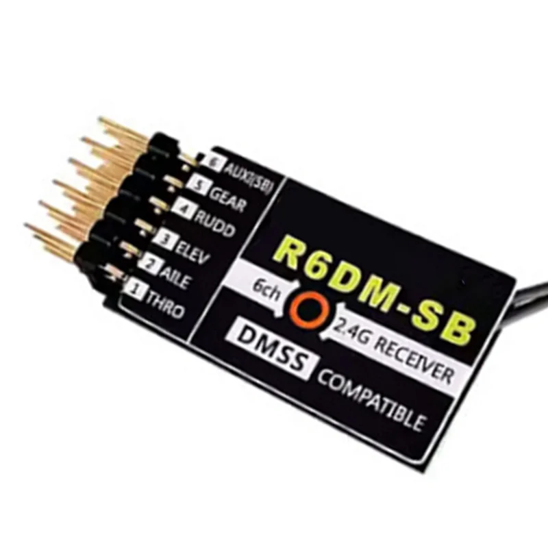 JABS-3X 2.4Ghz DMSS استقبال R8DM-SB R6DM-SB R4DM-SB لـ JR XG6 XG7 XG8 X (R6DM)