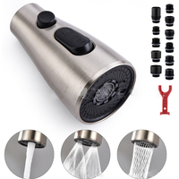 Kitchen Sink Splash Proof Faucet Extension Vegetable Washing Basin Tap Pull-Out Head Multifunctional Faucet Accessories