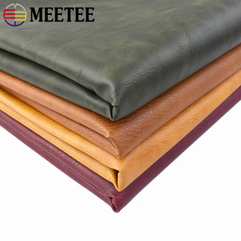 

1Pc 50*135cm Faux Artificial Synthetic Leather Fabric Shoes Bags Sofa Decoration Cloth Home Textiles Fabrics DIY Sewing Material