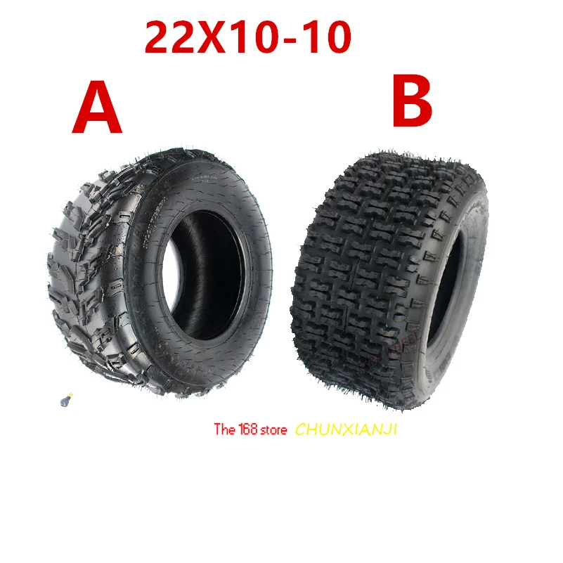 22x10-10 inch vacuum tire 22X10-10  outer tyre for four-wheeled Beach Car GOKART KARTING ATV UTV Buggy