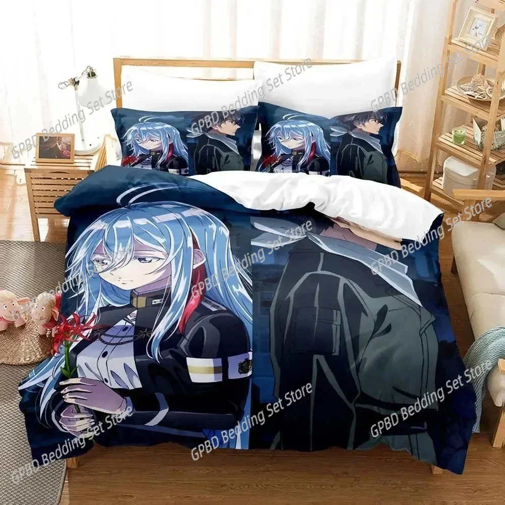 

Cartoon 86-Eighty Six 3D NEW Duvet Cover Pillowcase Bedding Set Adult Boy Girl Bedroom Decoration Children Single Double Large