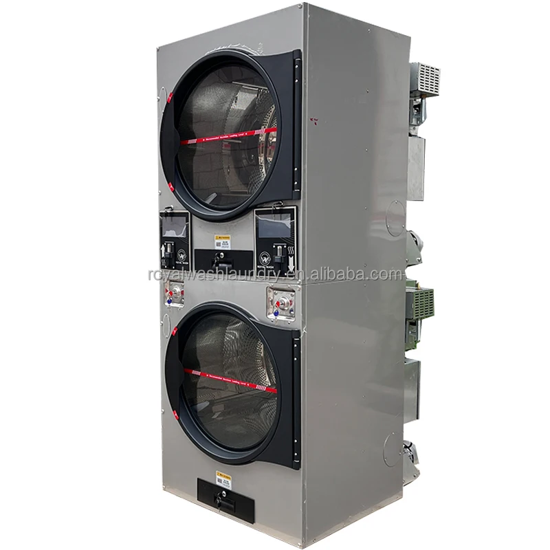 

High-efficiency Industrial 22kg double Drying Machine , laundry Machine With Dryer