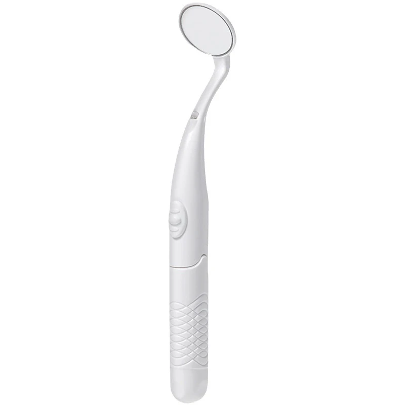 Miroir Buccal Dentaire avec Lumière LED, Super Brcorporelle, Anti-Buée, Dentiste, Inspection, Vérification de la Dentition, Mode