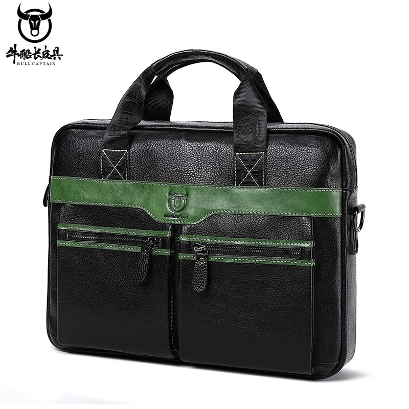 Valigetta Borse a tracolla a tracolla Borsa per laptop da 16 pollici in vera pelle da uomo Valigetta da uomo per ufficio Borsa da lavoro