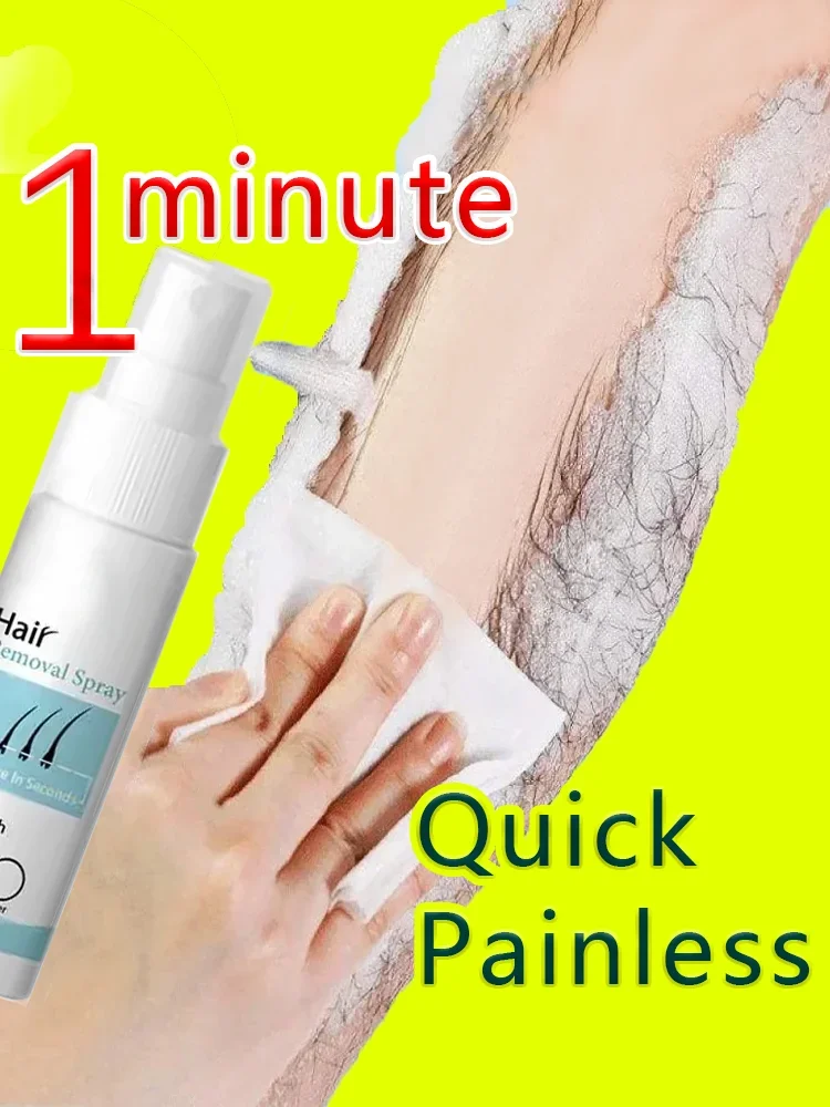 

Permanent Hair Removal Spray Painless Hair Remover for Ladies Armpit Legs Arms Hair Growth Inhibitor Depilatory Body Cream Care