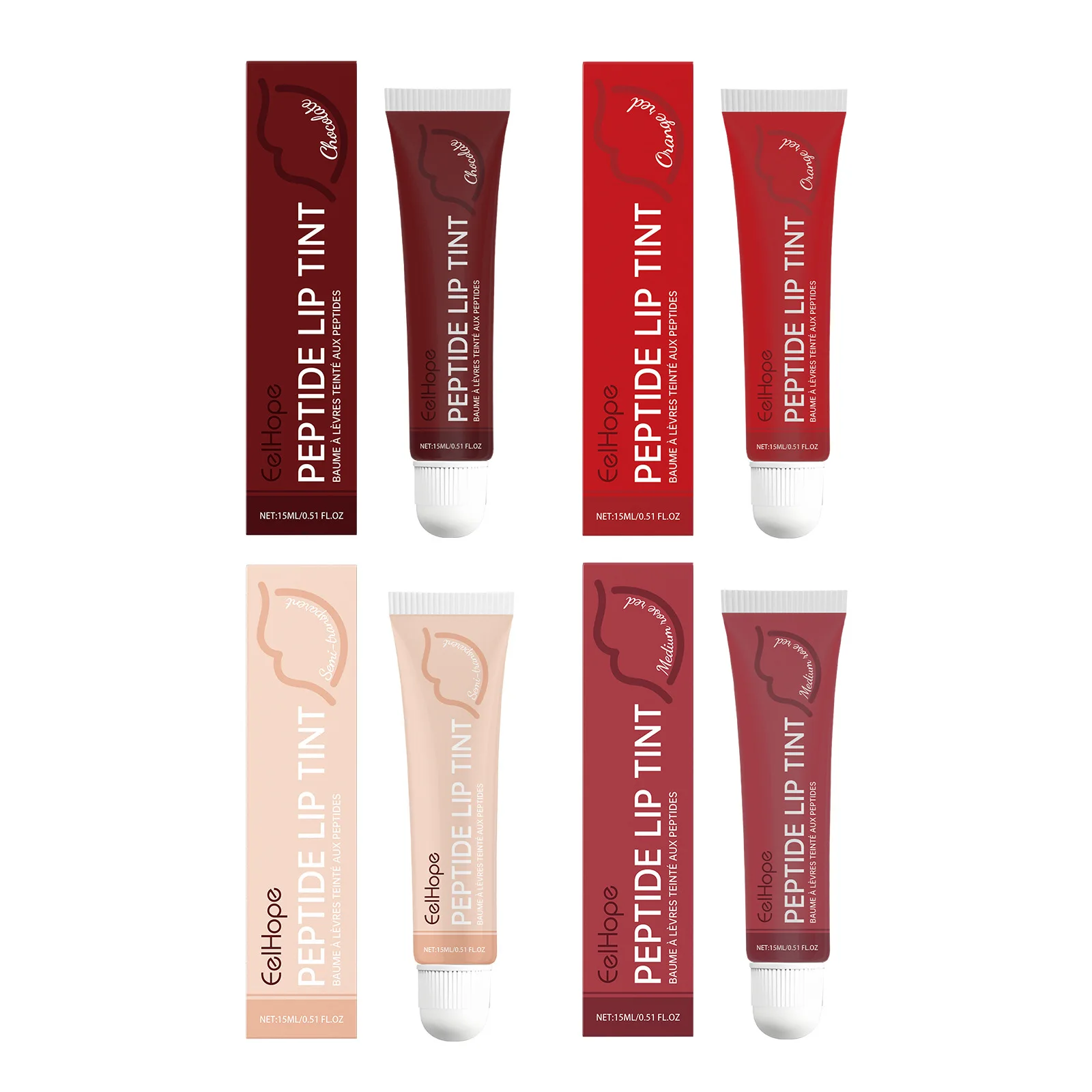 Peptide Lip Tint Hydrating Glossy Transparent Long Lasting Moisturizing Reduce Lips Fine Makeup Lipstick Nourish Essence Lipcare