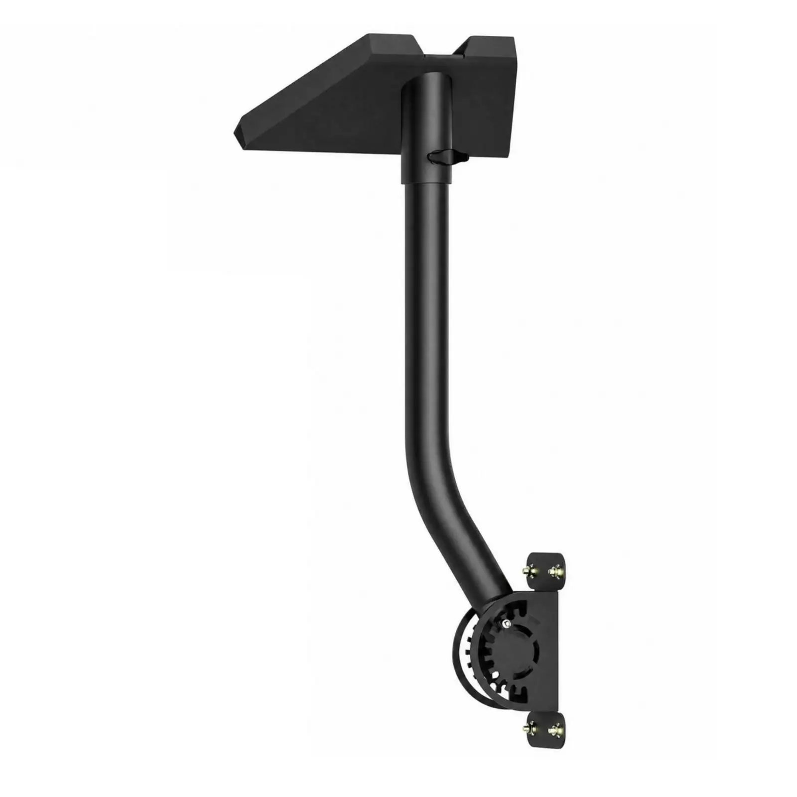 Carbon Steel Wall Mount Bracket 50 Kg Capacity Wall Bracket with Curved Support Arm Heavy-Duty for Roof Structure Mounting