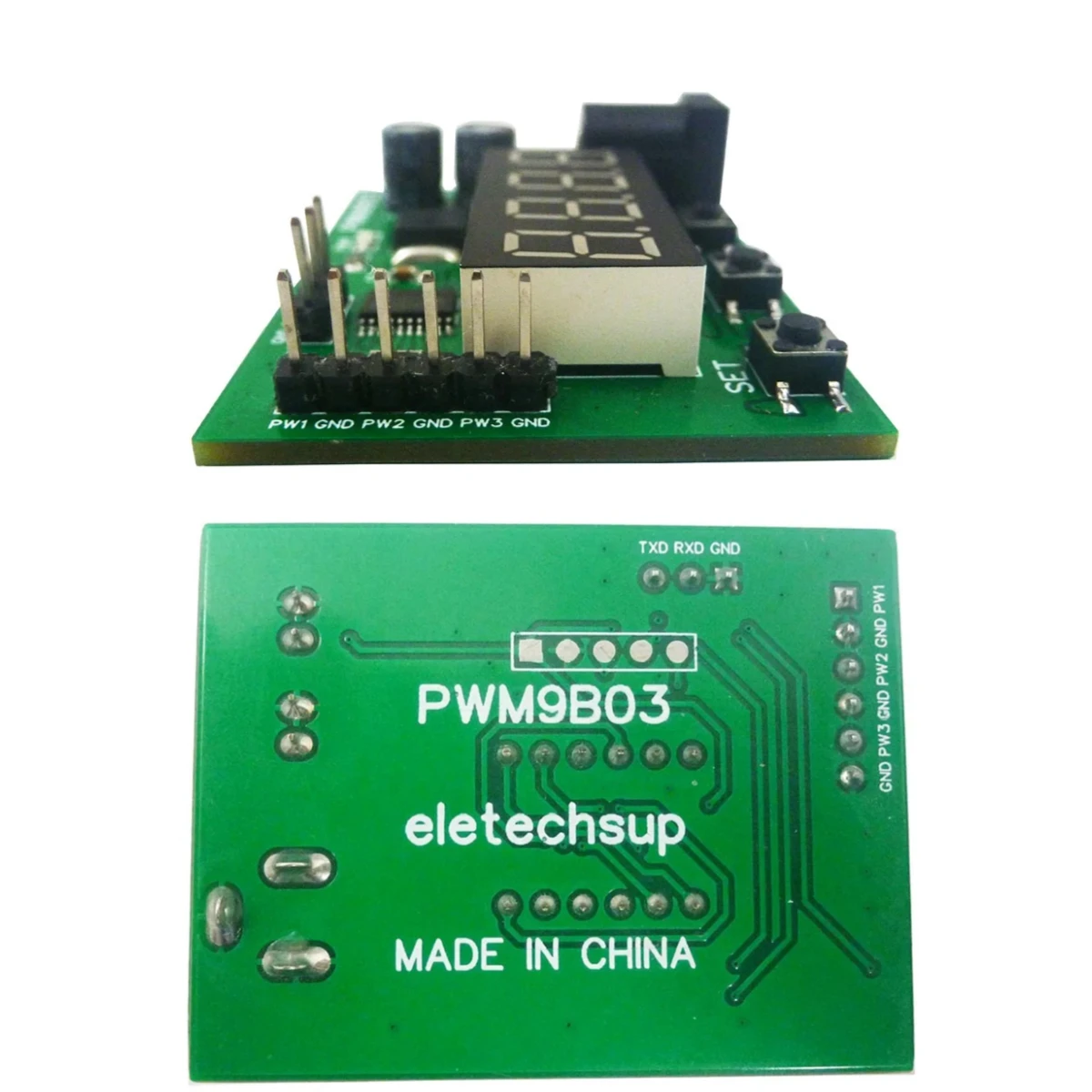 PWM9B03 3Ch PWM Signal Generator 20Hz-1MHZ requency Duty Cycle Square Wave Pulse Adjustable Module DC 12V 24V