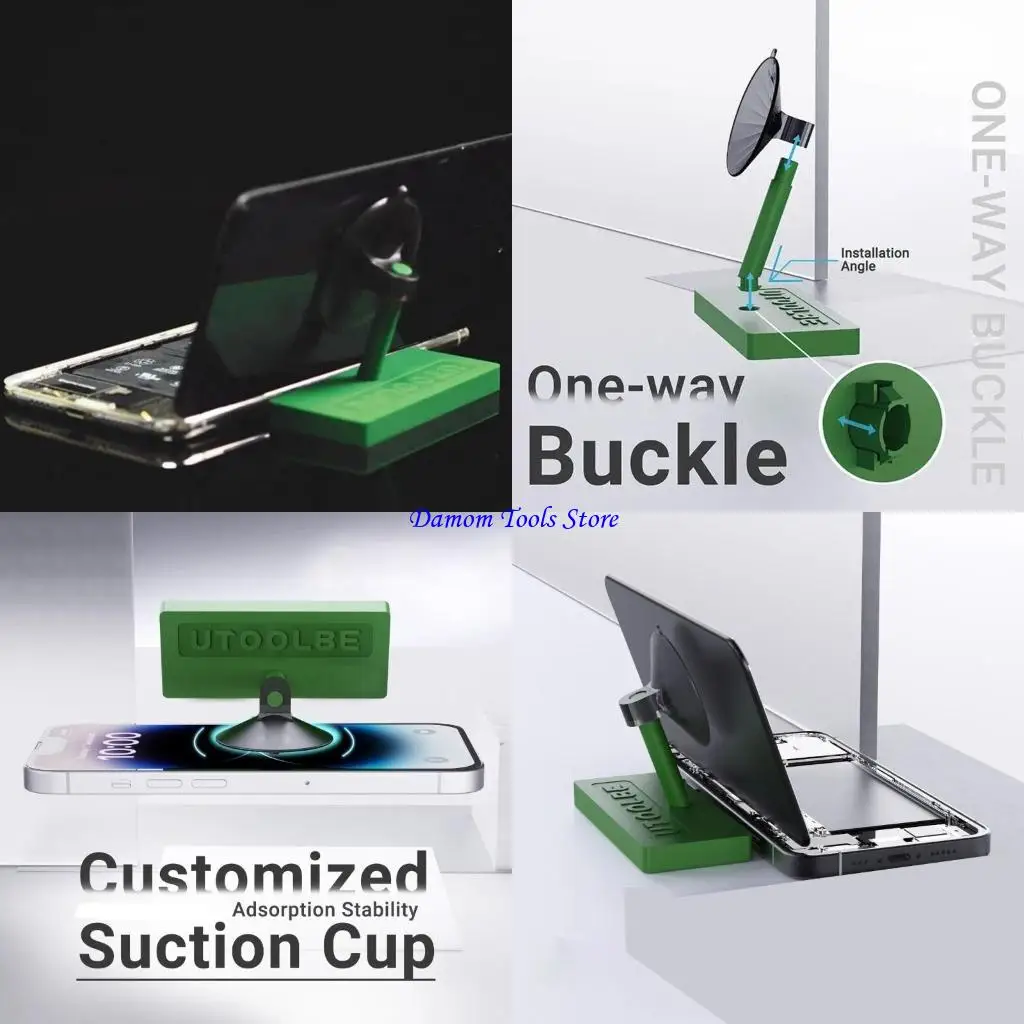 

57be Практический держатель экрана с простыми настройками фиксации экрана для техников по ремонту