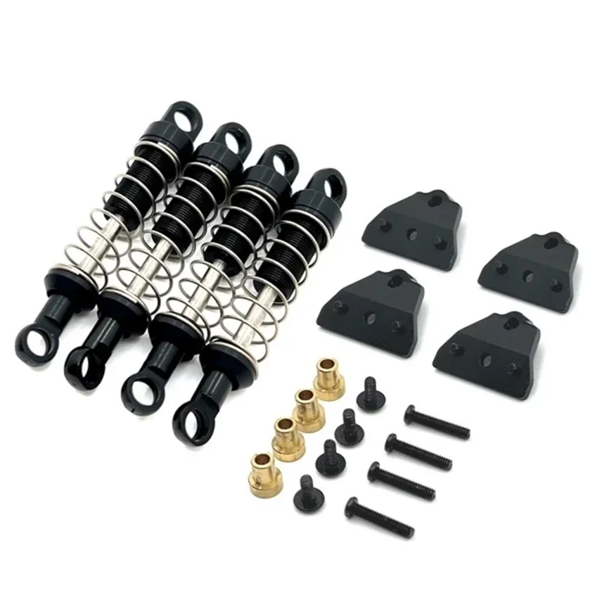 MN78 MN168 Metal Shock Absorbers and Shock Tower Mount 1/12 RC Car Upgrades Parts Accessories