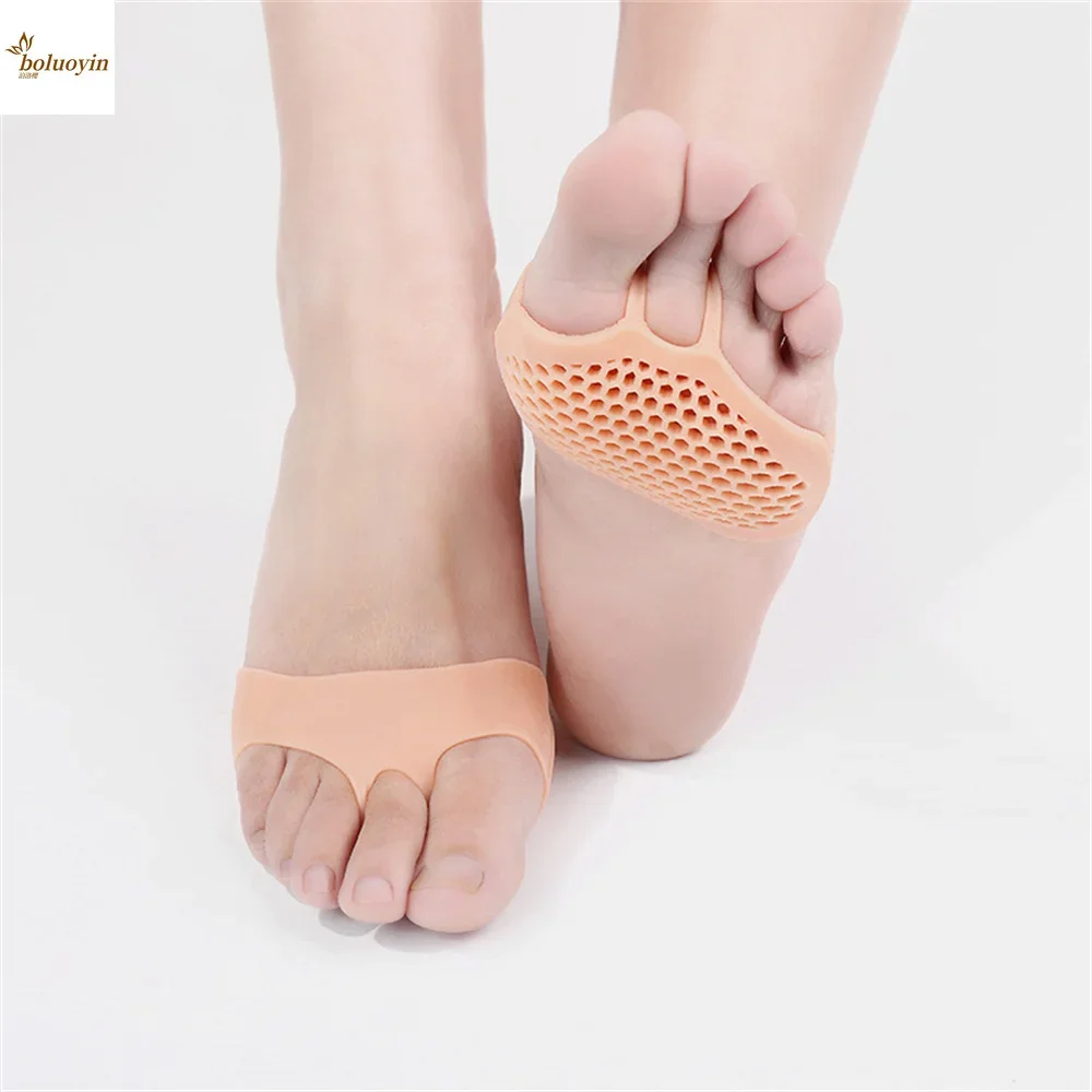 Silicone Gel Moisturizing Socks with Hole Helps Dry Feet Cracked Heels Corns Calluses Rough Dead Skin Foot Care Protector Socks