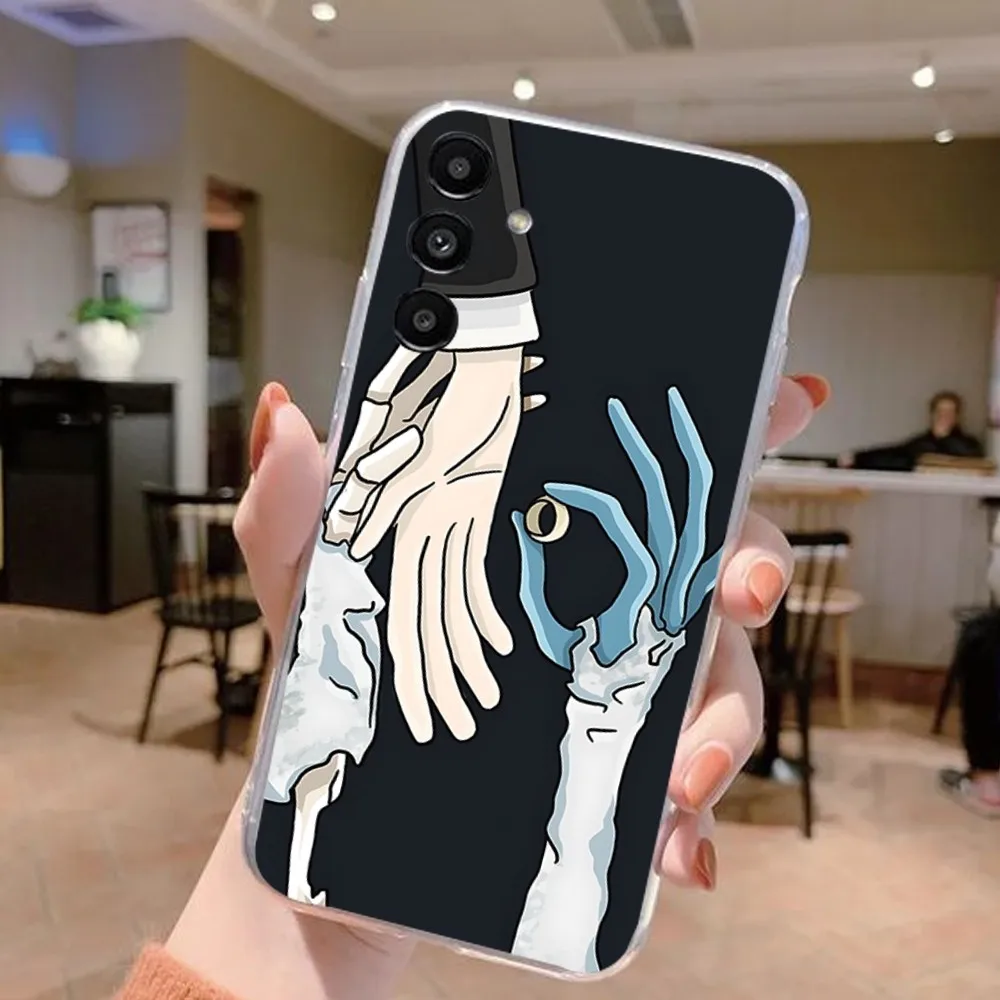 C-corpseS- Anime B-brideS Phone Case For Samsung Galaxy A52 A12 A51 S21 Edge S22ULTRA S23 S20LITE Plus Ultra Black Cover