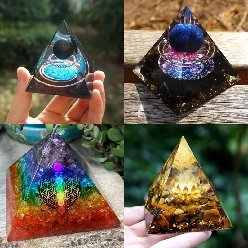 

DIY Super Large Transparent Pyramid Epoxy Resin Silicone Molds Craft Casting Crystal Jewelry Making Home Decoration Plastic Tool