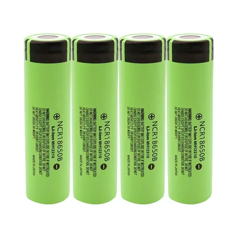 100% original new  lithium-ion 34B  NCR18650B 3.7V 3400mAh for flashlight USB 18650 rechargeable battery