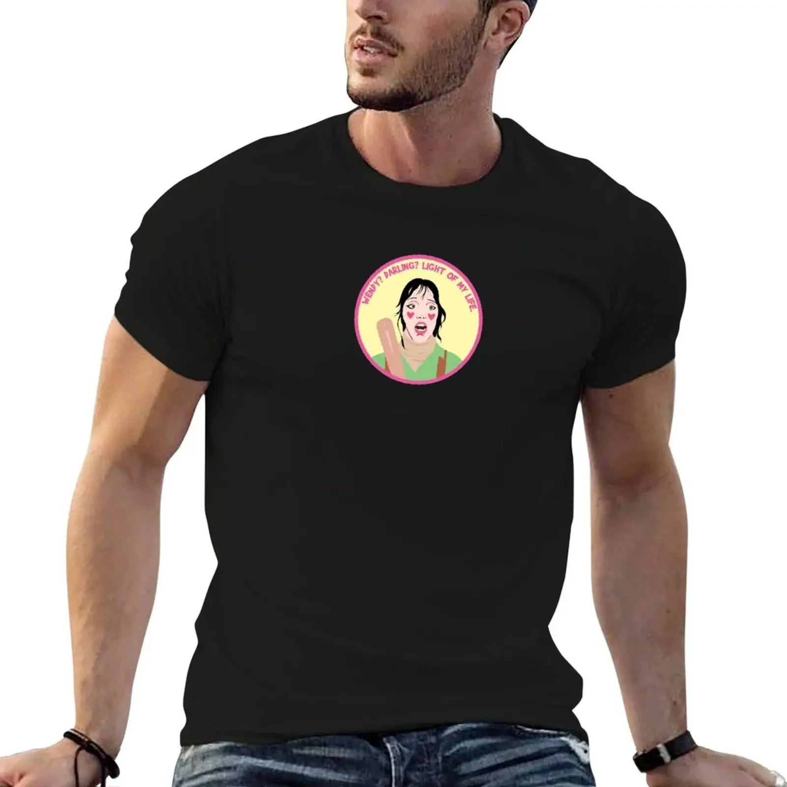 Wendy? Darling? Light of My Life. T-Shirt summer top hippie clothes mens graphic t-shirts pack