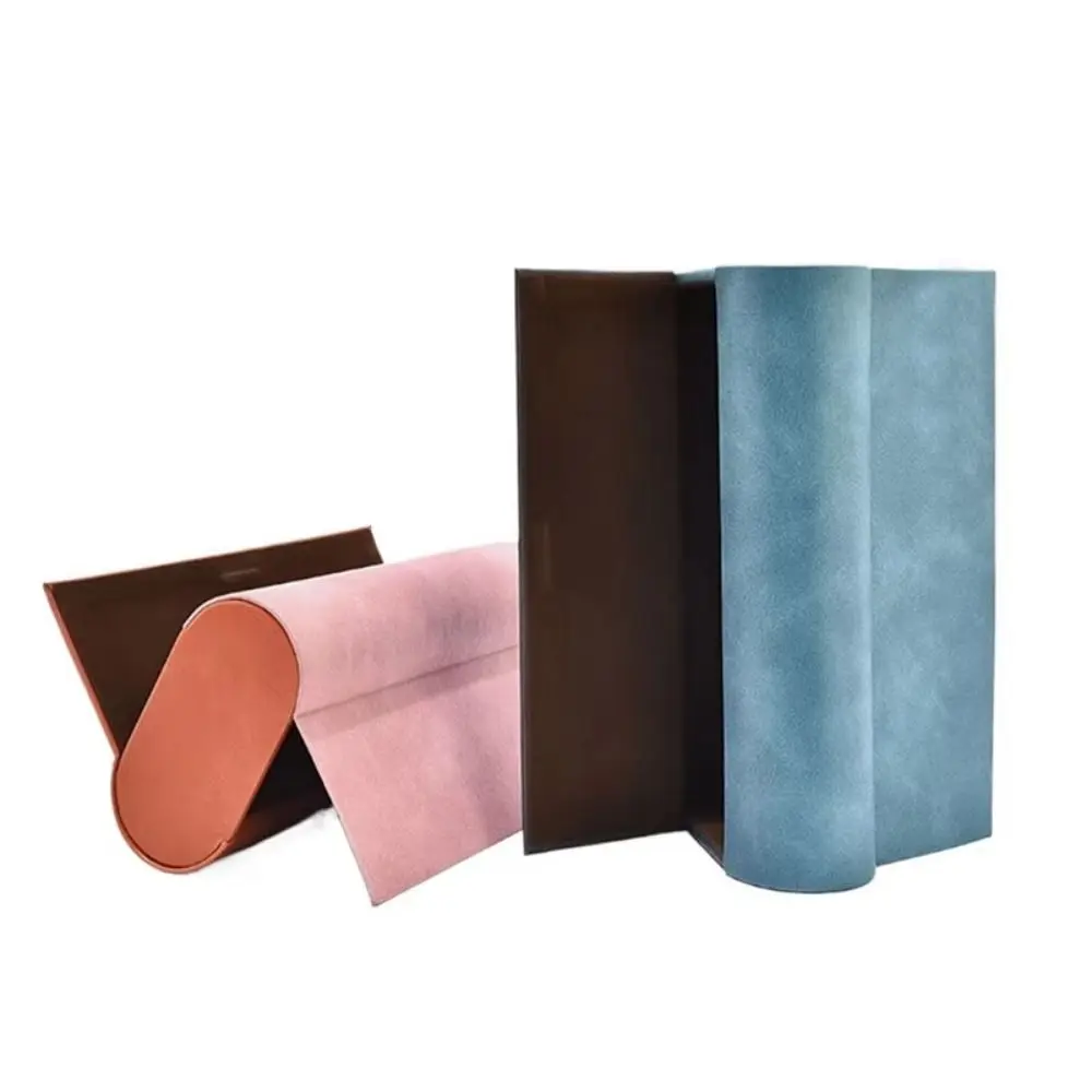PU Leather Double Layer Glasses Case Waterproof for 2 Pair Eyeglasses Eyeglasses Sleeve Scratch Resistant Large Capacity