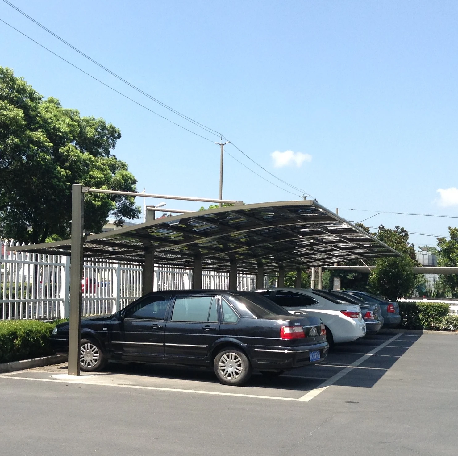 

2/3/4 Post Waterproof Car Port Alu Parking Aus Aluminium Door Japanese Single Slope Carport